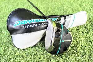 マルマン(MARUMAN)DANGAN7 TITANIUM 445D ドライバー 10.5° シャフト：DAGAN FLEX-R グリップ：GolfPride　ヘッドカバー付　14A2181