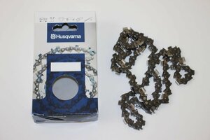 【1円スタート】11H2432　Husqvarna ハスクバーナ チェーンソー替刃 SAW CHAIN CHAINE CADENA HOO(25AP)76E 未使用