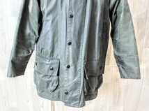 Barbour（バブアー）オイルドジャケット BEAUFORT ビューフォートジャケット アウターオリーブカラー メンズ イギリス製 X8A2031_画像3