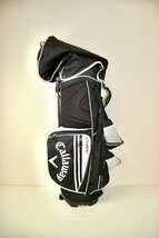 【1円スタート】H2709 Callaway キャロウェイ　キャディバッグ　口外径 約24cm 6分割_画像1