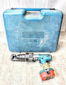 【現状品】makita マキタ オグラ 18V 充電式鉄筋カッター HCC-16HPW コードレスバーカッター ケース、バッテリー付属 14A1969