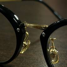 CALEE ARNEL TYPE GLASSES キャリー メガネ サングラス アーネルタイプ ケース付き 中古 使用品 ハンドメイド ルード アメカジ_画像6