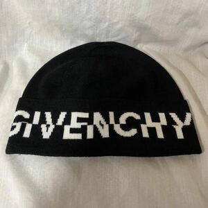 新品 本物 正規品 GIVENCHY メンズ ニット帽 ウール100%