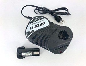 新品 HiKOKI 日立 UC3SFL 充電器 + EBM315 バッテリー 純正 3.6V 未使用品 ( リチウムイオン電池 未使用 蓄電池 日立工機 ハイコーキ )