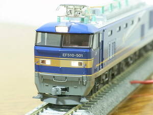 (動作良好)KATO 1-311 HO EF５10-500機関車(北斗星色)