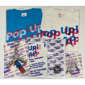 スマップ POP UP SMAP Tシャツ バンダナ タオル セット売り 未開封　キーホルダー　ブローチ　安全ピン　