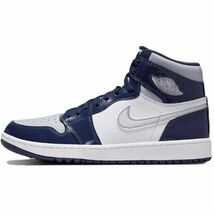 新品 26.5cm NIKE AIR JORDAN 1 HIGH GOLF Midnight Navy エアジョーダン1 ハイ ゴルフ ミッドナイト ネイビー ゴルフシューズ DQ0660-100_画像2