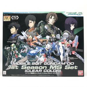 【中古】未組立 バンダイ HG 1/144 機動戦士ガンダム00 1st Season MSセット クリアカラー[240017590968]