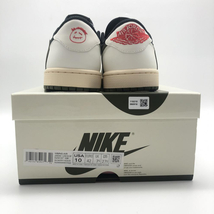 【中古】NIKE × Travis Scott WMNS AIR JORDAN 1 LOW OG SP Midium Olive サイズ27cm DZ4137-106 ナイキ ジョーダン[240017595174]_画像3