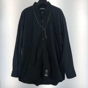 【中古】NEIGHBERHOOD 22SS EMB CROSS／C-SHIRT サイズL ブラック 221SPNH-SHM05 ネイバーフッド[240017595389]