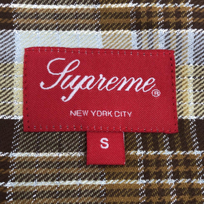 【中古】Supreme 23SS Metallic Plaid S/S Shirt サイズS シュプリーム メタリック プラッド [240017594246]の画像4