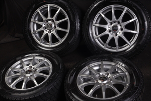 ★バリ山 195/65R15 国産GOODYEAR スタッドレス 4本SET オーリスアイシスエスクァイアノアヴォクシーセレナステップワゴンエディックス等