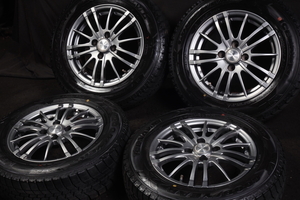 ★バリ山 175/70R14 国産GOODYEAR スタッドレス アルミ付 アクアクシオフィールダーランクスシエンタポルテヤリスヴィッツフィットキューブ