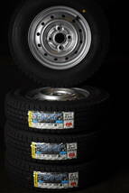 ★新品 2023年製 スタッドレス 145R12 6PR LT（145/80R12 80/78N LT） 国産DUNLOP 軽トラックキャリーエブリィハイゼットアトレー等_画像1