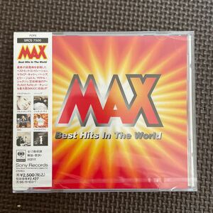※新品・未開封※ MAX Best Hits In The World」　オムニバス（マライア・キャリー S&G マイケル・ジャクソン セリーヌ・ディオン ）