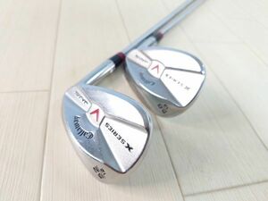 2本セット callaway X series JAWS MD R FOEGED 52/12 58/13 ウェッジ / N.S.Pro950 Flex S ゴルフクラブ #13GW2Z