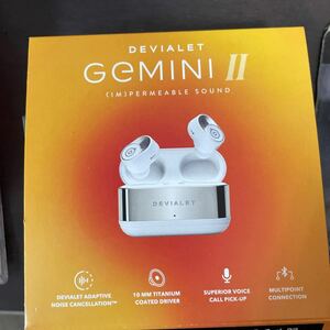 Devialet Gemini II (Iconic White)デビアレ　ジェミニⅡ 白　イヤホン美品