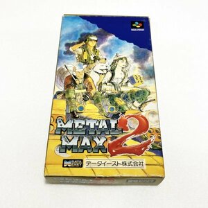 メタルマックス２【箱・説明書付き】♪動作確認済♪３本まで同梱可♪　SFC　スーパーファミコン