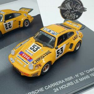 【K1】1/43 EAGLE PORSCHE CARRERA RSR - N° 53 CHRISTINE LAURE 24 HOURS LE MANS 1976 ルマン kyosho 