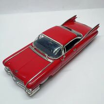 【K1】ジャンク 1/24 jada toys 1959 CADILAC DEVILLEN キャデラック ミニカー _画像4