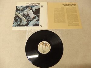 1130171a【WES MONTGOMERY 「A DAY IN THE LIFE」 LP盤】レコード/ウェス・モンゴメリー/A&M RECORDS/31.7×31.5cm程/ジャンク品