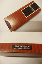 1130187a【メ便】SHEAFFER 585 14K 吸入式 万年筆 シェーファー/ケース入/全長11.2cm程/中古品/ゆうパケット発送可能商品_画像10