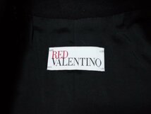 レッドヴァレンティノ RED VALENTINO コート リボン レディース ハンガー付き 黒 38 FR337535-V1A278R ZEOZIBKM ※_画像6