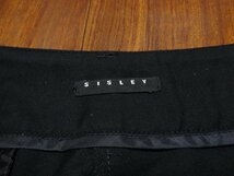 シスレー SISLEY パンツ ボトムス 黒 40 CA07697 ZEOBOPMS_画像6