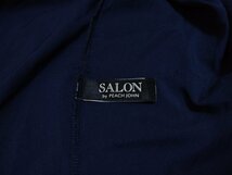 ピーチジョン SALON by PEACH JOHN パジャマ 上下 セット ブラウス パンツ 紺 M/L PJ-17381A/PJ-17381B ZEOBOPMS_画像7