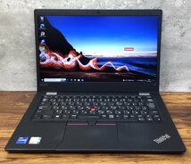 1円～ ●LENOVO ThinkPad L13 Gen2 / 第11世代 Core i7 1165G7 (2.80GHz) / メモリ 16GB / NVMe SSD 256GB / 13.3型 フルHD / Win10 Pro_画像1