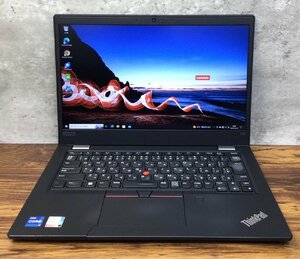 1円～ ●LENOVO ThinkPad L13 Gen2 / 第11世代 Core i7 1165G7 (2.80GHz) / メモリ 16GB / NVMe SSD 256GB / 13.3型 フルHD / Win10 Pro