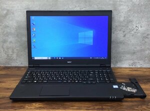 1円～ ●NEC VersaPro VK23T/X-U タイプVX / Core i5 6200U (2.30GHz) / メモリ 8GB / HDD 500GB / DVD / 15.6型 HD / Windows10 Pro 64bit