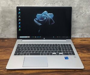 1円～ ●HP PROBOOK 450 G9 / 第12世代 Core i5 1235U / メモリ 8GB / NVMe SSD 256GB / 15.6型 フルHD (1920×1080) / Win10 Pro 64bit