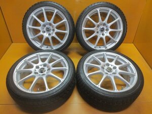 ☆スピスタ☆スタッドレスセット シュナイダー 10本スポーク スイフト コンパクトカー CR-Z NC 215/40R17 7J +48 114.3-54本 R17853ST 中古