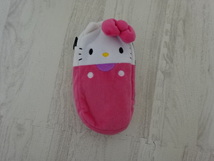 レア品 キティちゃん ハローキティ HELLO KITTY サンリオ リバーシブル ペンケース 小物入れ ポーチ 2012年製_画像1