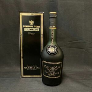 DJe381D06 古酒 未開栓 NAPOLEON ナポレオン CORDON NOIR MARTELL COGNAC FRANCE コニャック ブランデー フランス 洋酒 箱付き