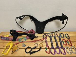 Black Diamond・PETZL・Luckyブラックダイヤモンド ペツル マムート 他☆クライミング ツリークライミング 登山 沢登り