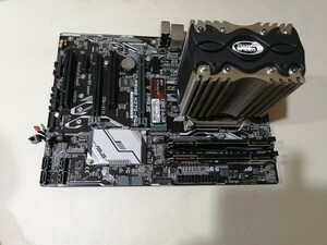 マザーボード　ASUS　H270-PRO　NvMeSSD　Teamメモリーセット