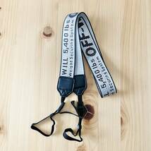 【美品】Industrial Logo Camera Strap White / インダストリアル カメラ ストラップ ホワイト ベルト belt ミラーレス 一眼 デジカメ_画像1