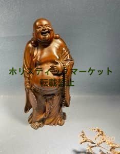 仏教美術 古美術 七福神 木彫り 布袋尊 布袋様 置物 彫刻工芸品