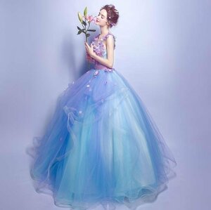  new goods stylish wedding dress color dress wedding ... party musical performance . presentation stage *S size 