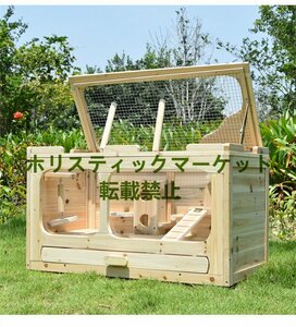 新入荷☆ペットケージ 小動物用ケージ 家庭用 大型 飼育ケージ モルモット ハムスター ゲージ ハリネズミ ハリネズミ 飼育 組立式 防腐材