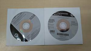●新品 HP operating system DVD windows 11(64bit版) Driver Recovery DVD　リカバリDVD２個セット(T12-MR56)