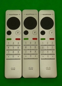 ●Cisco CTS-RMT-TRC6 テレプレゼンス 6 OEM オリジナル リモコン　3個セット