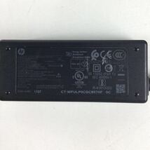 ◇中古 純正品 HP AC ADAPTER 19.5V~2.31A HSTNN-CA41 外径約4.5mm 内径約3mm_画像2