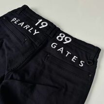 ＜希少サイズ7＞【新品・正規品】PEARLY GATES パーリーゲイツ ／メンズ パワフルコットンストレッチパンツ/ネイビー_画像3