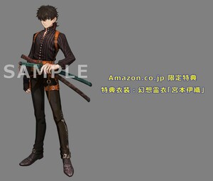 PS4/PS5 コード Fate/Samurai Remnant フェイト サムライレムナント Amazon.co.jp限定特典衣装 幻想霊衣「宮本伊織」 