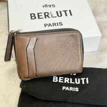 BERLUTI ベルルッティ エピュール コインケース カードケース　カリグラフィ L字ファスナー_画像1