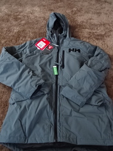 *HELLY HANSEN Helly Hansen super protection against cold ACTIVE FALL 2 Parker with a hood .UK buy goods,UK size L ( Japan size L~XL) [ new goods * tag attaching ]*