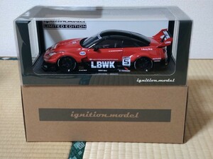 イグニッションモデル 1/18 LB-Silhouette WORKS GT Nissan 35GT-RR Red/black #5 2855 シルエット フォーミュラ GT-R リバティ ウォーク